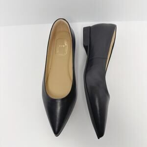 7or9 Dark Chocolate Flats | Black | 6.5